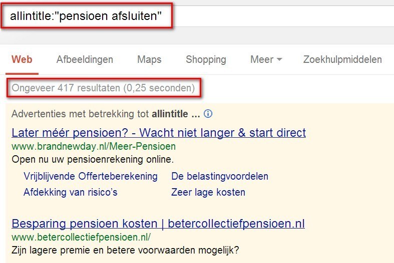 Zoekwoorden bepalen met de KEI-index